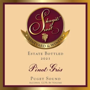 Skagit Crest Vineyard & Winery Pinot Gris Puget Sound