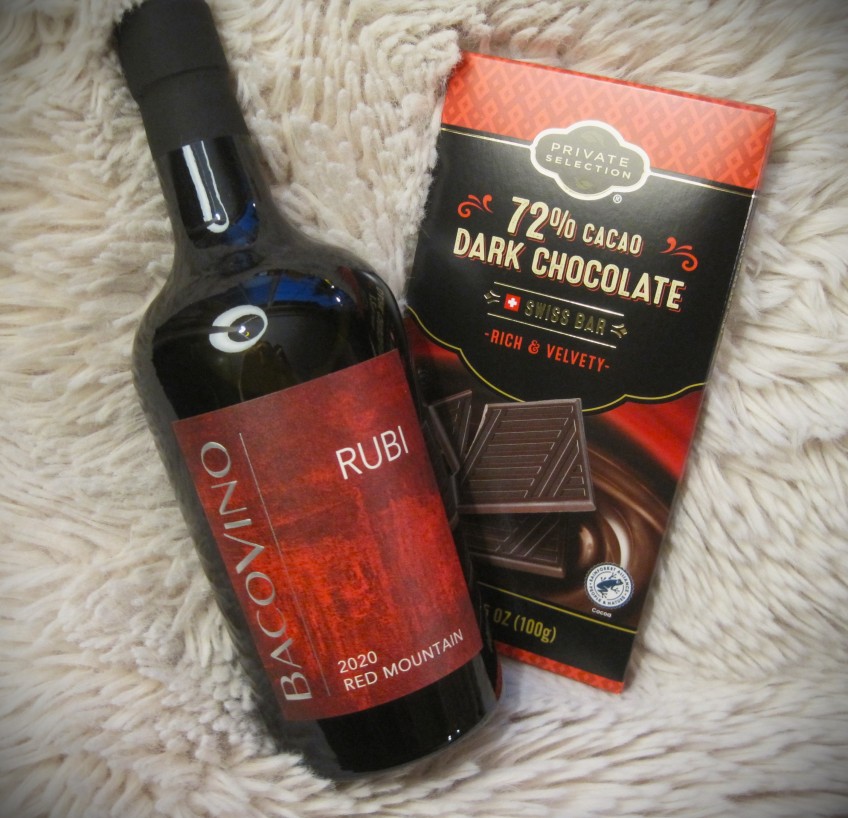 Bacovino Rubi and Dark Chocolate